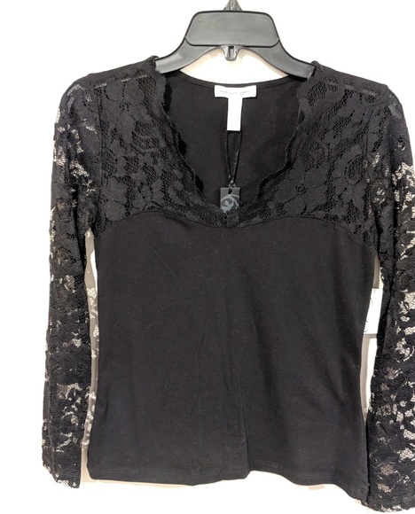 Tops - Black blouse for women